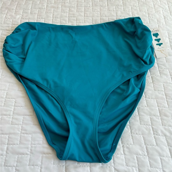 ANNE COLE Tankini Set w Coverup - Picture 6 of 16